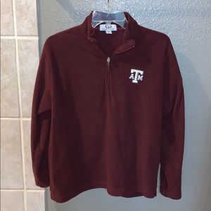 Texas A&M fleece pullover